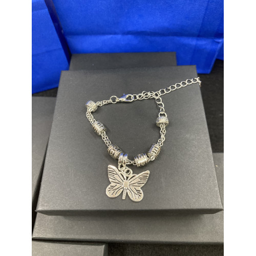 Adjustable Butterfly bracelet