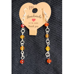 4 Crystal Earrings