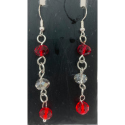 4 Crystal Earrings
