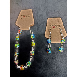 SET Boho Resin Square