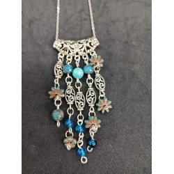 Artisan Silver & Beads Necklace