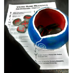 blueViking Rune Gourd Bowl