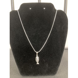 Silver Chain with Charm