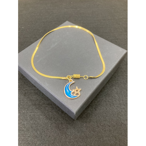 9 " Anklet with charm