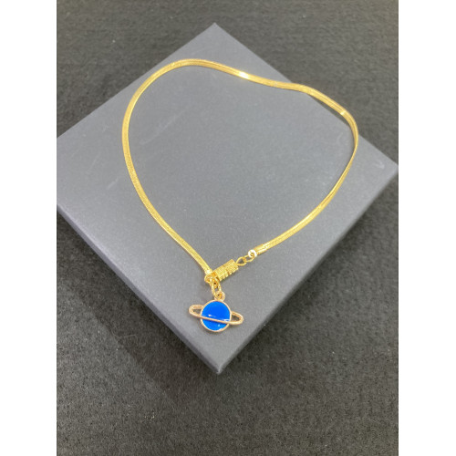 9 " Anklet with charm