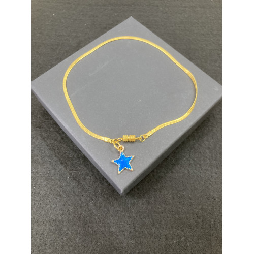 9 " Anklet with charm