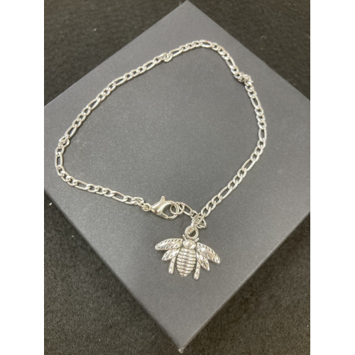 9 " Anklet with charm