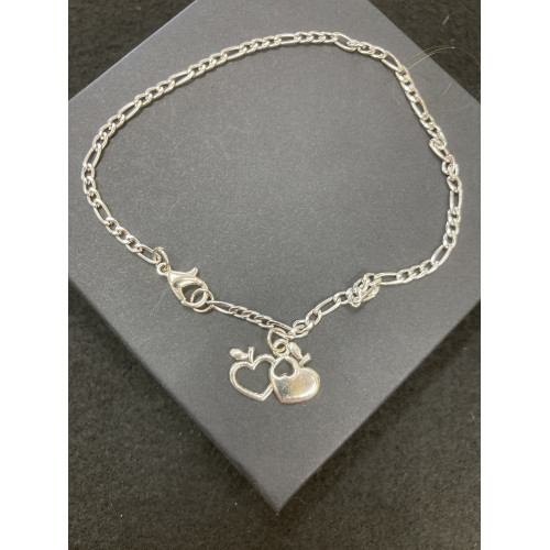 9 " Anklet with charm
