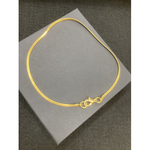 9 " Anklet with charm