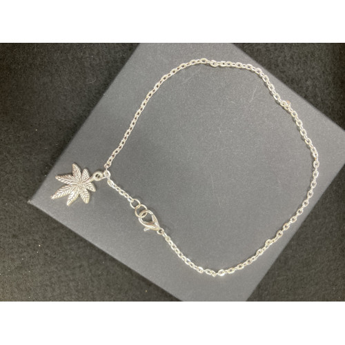 9 " Anklet with charm