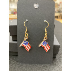 Flag Earrings