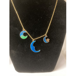 3 moon necklace