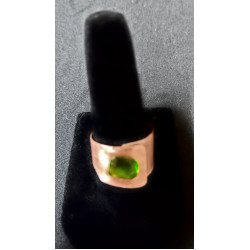 Copper Ring w/ Emerald